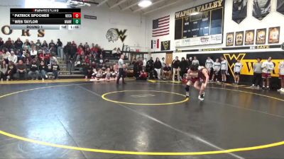 113 lbs Round 1 - Patrick Spooner, Newman Catholic vs Wes Taylor, Waterloo West