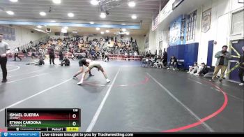 138 lbs Cons. Round 4 - Ismael Guerra, Downey vs Ethan Cardona, Laguna Hills