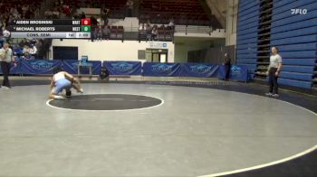 165 lbs Cons. Semi - Michael Roberts, Westminster vs Aiden Brosinski, Wartburg