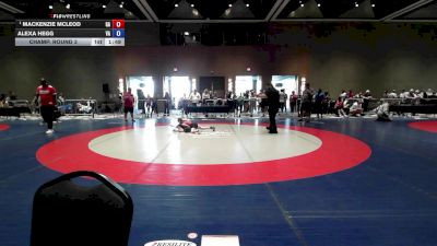 75 lbs Champ. Round 3 - Mackenzie McLeod, GA vs Alexa Hegg, VA