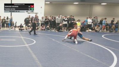 120 lbs Round Of 32 - Edward George, NJ vs Paden Alyea, VA