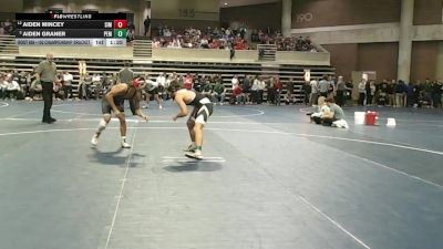 152 Championship Bracket Cons. Round 7 - Aiden Graner, Plainview Elgin Millville vs Aiden Mincey, Simley