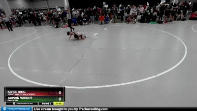 56 lbs Quarterfinal - Jaxson Wright, Oklahoma vs Asher King, Sebolt Wrestling Academy