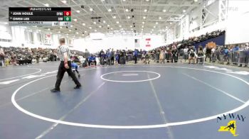 67 lbs Cons. Round 4 - Owen Lee, Beaver River Wrestling vs John Houle, Dolgeville Youth Wrestling Club