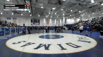 145 lbs Cons. Semi - Leslie Fermin, Bell Gardens vs Abrielle Enriquez, John Glenn