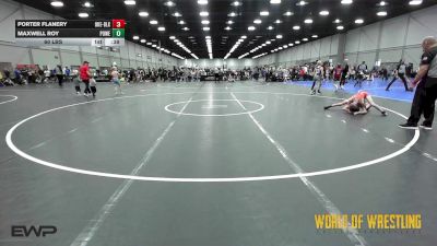 60 lbs Rr Rnd 5 - Porter Flanery, OK Elite 12U Black vs Maxwell Roy, Powerhouse Elite 12U