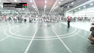 120 lbs Consi Of 32 #1 - Jesse Farnsworth, NC vs Brayden English, SC