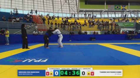 TAMIRES DOS PASSOS NOBRE vs GREICIARA DIAS MARCIANO 2026 FPJJ Circuito Paulista GI Etapa 3