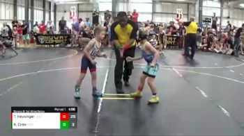 56 lbs Semis & 1st Wrestleback (8 Team) - Tye Heysinger, Lead Miners vs Kamden Crow, Team Gotcha