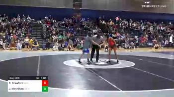 80 lbs Quarterfinal - Brio Crawford, Level Up vs Joseph Moynihan, Cambridge Bears Youth Wrestling