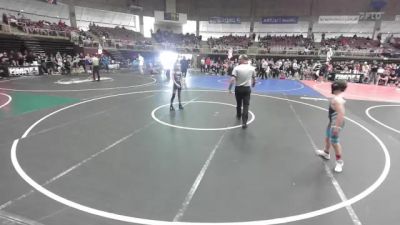 81 lbs Quarterfinal - Aver Maestas, Duran WC vs Alius Smith, Widefield WC