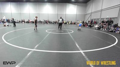 102 lbs Rr Rnd 4 - Bo Strader, Team Danger 12U vs Jackson Beckley, Tulsa Elite 12U 1