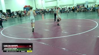 144 lbs Placement (16 Team) - Carlton Warner, Foxfire Wrestling Club vs Jonathan Ward, Team Diamond Fish Pink