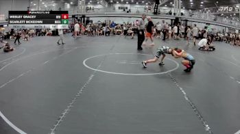 56 lbs Round 5 (6 Team) - Scarlett McKeown, Mat Assassins vs Wesley Gracey, Revival