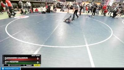 56 lbs Cons. Semi - Kitt Messiter, VA vs Alessandro Calderon, SC