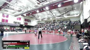 140 lbs Champ. Round 2 - Henrietta Aguayo, Riverside Poly vs Tora Altersten, Torrance