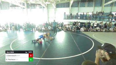 144 lbs Final - Isaiah Ebersbach, Ocrtc vs Gabriel Pacheco, El Centro Wolfpack