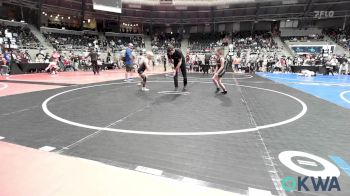 67 lbs Quarterfinal - Ellise Dickson, Owasso Takedown Club vs Bryar Burch, Sperry Wrestling Club