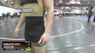 174 lbs Cons. Round 3 - Kendal Pugh, William Penn (Iowa) vs Kaleb Valdez-Lemos, Lindenwood