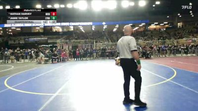 113 2A Quarterfinal - Nathan Harvey, Middleburg vs Jamie Taylor, Lyman