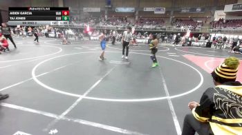 130 lbs Rr Rnd 2 - Aiden Garcia, Bear Creek Jr. Wrestling vs Taj Jones, Florida Scorpions