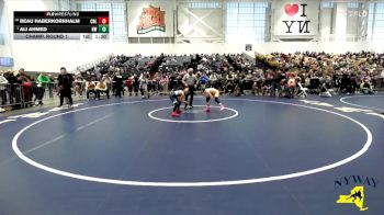 80 lbs Champ. Round 1 - Ali Ahmed, HF-L Wrestling vs Beau Haberkornhalm, Club Not Listed