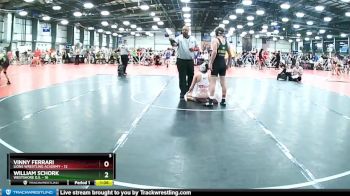 105 lbs Rd# 6- 9:00am Saturday Final Pool - William Schork, Westshore D.S. vs Vinny Ferrari, Lions Wrestling Academy