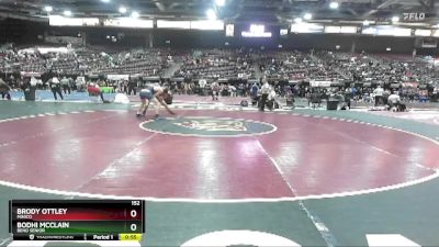 152 lbs Cons. Round 3 - Bodhi McClain, Bend Senior vs Brody Ottley, Minico