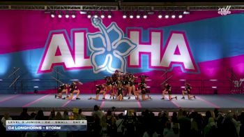 C4 Longhorns - Storm [2025 L3 Junior - D2 - Small Day 2] 2025 Aloha Gatlinburg Showdown