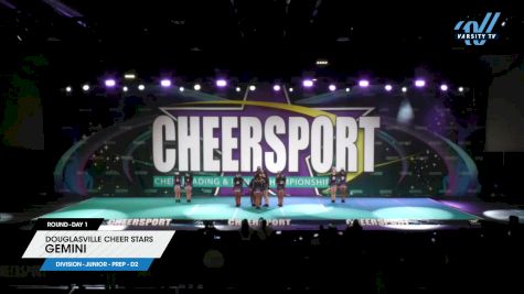 Douglasville Cheer Stars - Gemini [2024 L2.2 Junior - PREP - D2 Day 1] 2024 CHEERSPORT National All Star Cheerleading Championship