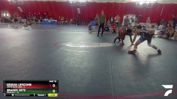 157 lbs Round 2 (16 Team) - Kesean Lipscomb, White Bear Lake vs Braden Getz, Roncalli