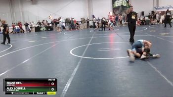 75 lbs Quarterfinal - Shane Heil, NoRo WC vs Alex Lobdell, 3F Wrestling