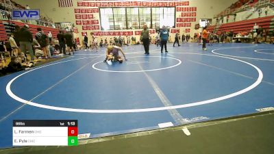 96 lbs Rr Rnd 2 - Leo Farmen, Chickasha Youth Wrestling vs Espen Pyle, Chickasha Youth Wrestling