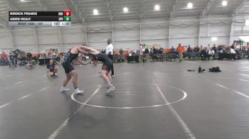 157 lbs 5th Place Match - Aiden Healy, Stealth vs Riddick Franks, Delaware Hayes