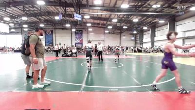 120 lbs Rr Rnd 2 - Grayson Allendar, Patton Trained Red vs David Hill, Team Shutt Garnett Trained