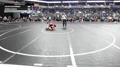 100 lbs Semifinal - Jaydyn Schommer, Nebraska Boyz vs Roman Garcia, Garden City Wrestling Club