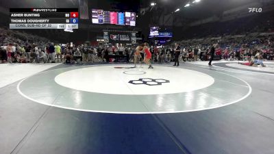 215 lbs Cons. Sub-rd Of 32 - Asher Bunting, MO vs Thomas Dougherty, GA