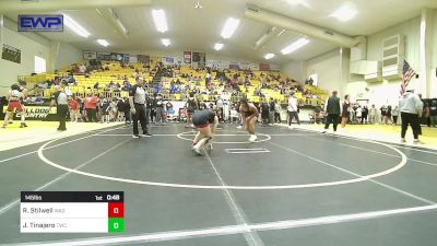 145 lbs Quarterfinal - Rowan Stilwell, Wagoner vs Jazmine Tinajero, Tahlequah Wrestling Club