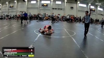 96 lbs Round 2 (10 Team) - Coleson Santi, ROUGHHOUSE vs Jayden Boston, Neighborhood