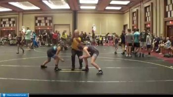 84 lbs Round 5 (8 Team) - Shannon Logue, Misfits Lucky Ladies vs Eliana Juarez, Misfits Red, White,& Blue