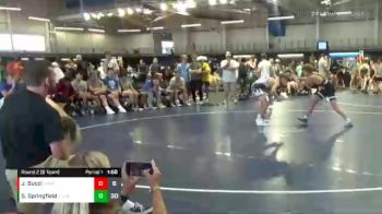 113 lbs Round 2 (6 Team) - Stephen Springfield, Alabama Elite - White vs Jacob Bucci, Kame Style