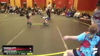 46 lbs Round 4 (6 Team) - Mckenna Goth, Untouchables vs Jordyn Pulver, MI Queen Of The Mats