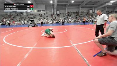 145 lbs Rr Rnd 1 - Atticus Ayres, Princeton Wrestling Club vs Mason Pawling, Broad Axe Wrestling Academy HS2