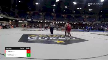 138 lbs Cons. Round 5 - Carson Maxey, Gibson City vs Christopher Bern, Naperville Central