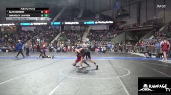140 lbs Cons. Round 2 - Brantley Lawver, Plainville Kids vs Zane Kueser, Ellsworth CNTY