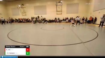 138 lbs Champ. Round 1 - Kellen Hanson, South Albany vs Ryan Hill, Crater