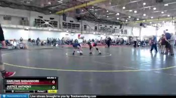 112 lbs Round 3 (4 Team) - Justice Anthony, Black Mambas Blue vs Harlowe Skenandore, Charlies Angels Black