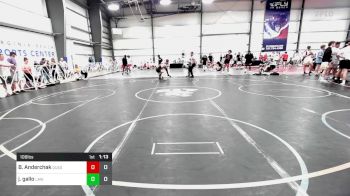 106 lbs Rr Rnd 1 - Bruce Anderchak, Quest School Of Wrestling Black vs Joey Gallo, Off The Hook - White