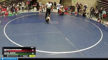 39 lbs Champ. Round 2 - Branch McPherson, JWC vs Ridge Jessop, Ryse Wrestling Academy