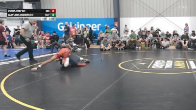 109 lbs Rr Rnd 8 - Derik Kiefer, Roundtree Wrestling Academy - BHS vs Waylon Anderson, Virginia Team Predator - BHS